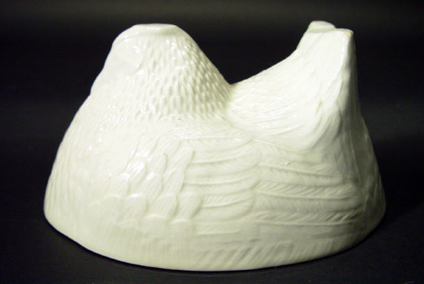 Appraisal: Greens pottery chicken shaped mould printed factory marks to back