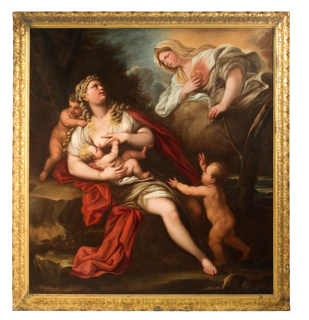 Appraisal: ALLEGORY OF FAITH HOPE AND CHARITY OR SACRED AND PROFANE