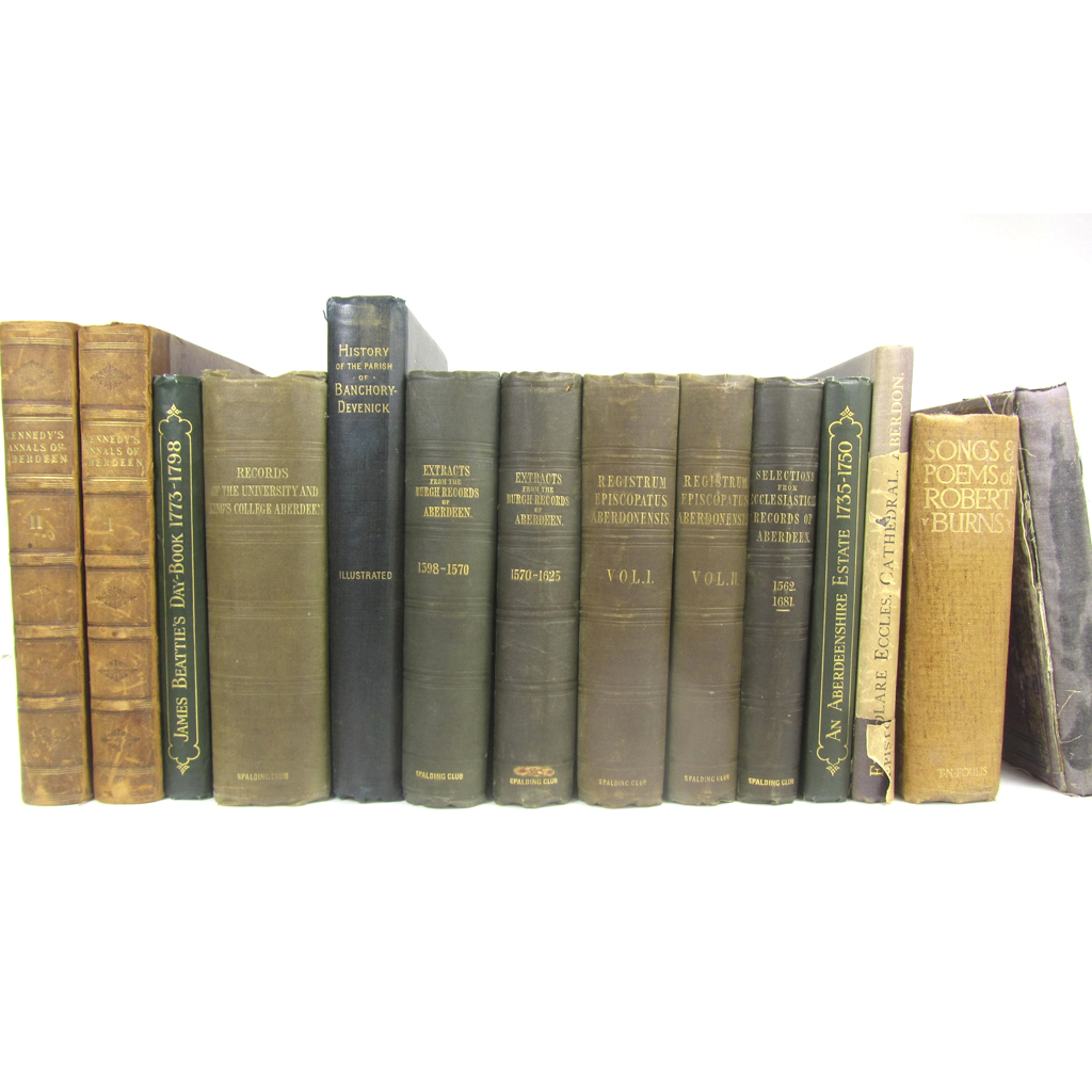 Appraisal: Aberdeen a collection of volumes including Kennedy William Annals of