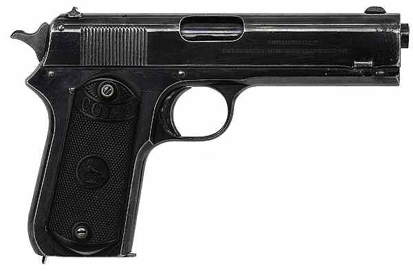 Appraisal: Colt Model Semi-Auto Pistol cal '' barrel S N Blue