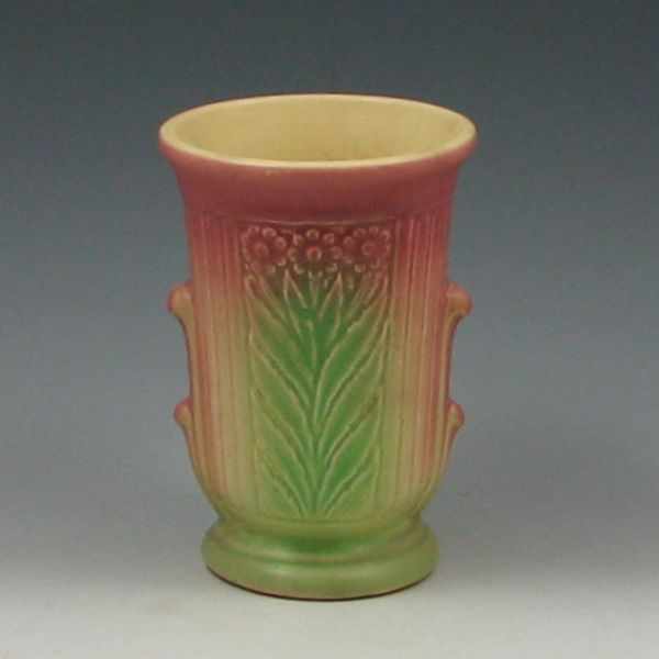 Appraisal: Robinson Ransbottom vase with pastel matte coloring Marked USA Mint