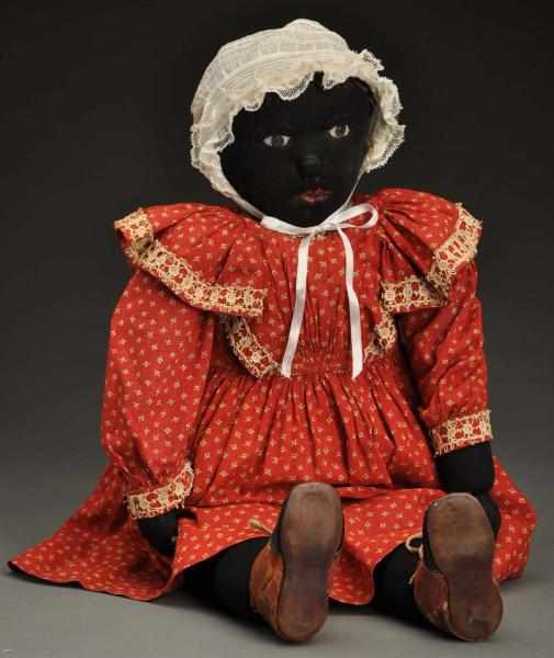 Appraisal: Very Rare Black Missionary Ragbaby Made by Julia Beecher of