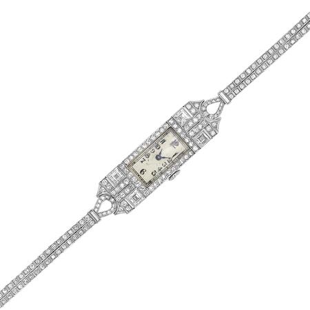 Appraisal: Diamond Wristwatch Vacheron Constantin Estimate -