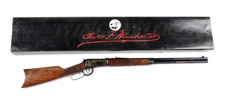 Appraisal: MIB Oliver F Winchester Commemorative Rifle Serial W C This