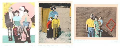 Appraisal: Geoffrey Harvey born Three Screenprints from Australian Childhood Series i