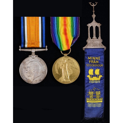 Appraisal: WWI pair British War Medal and Victory Medal Spr A