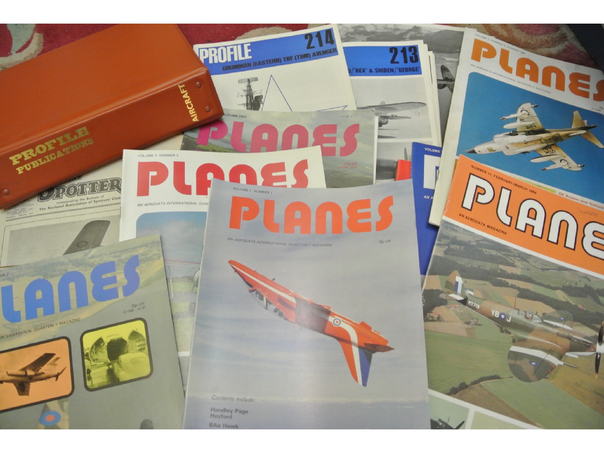 Appraisal: Profile Publication all aviation related including Magazines of the Aircraft