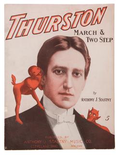 Appraisal: Thurston Howard Thurston March Two Step Cleveland Anthony J Stastny