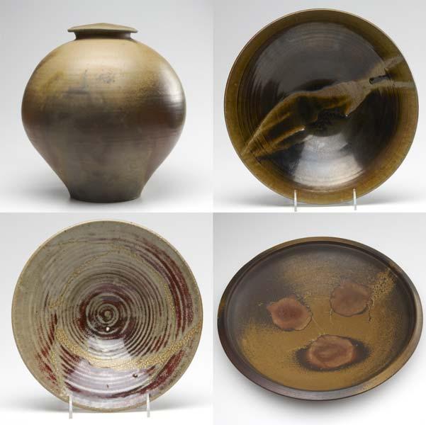 Appraisal: JACK TROY AND GORDON ANDRUS Massive centerpiece bowl and covered