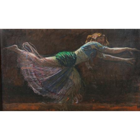 Appraisal: Charles Yardley Turner American - Exotic Dancer Estimate -