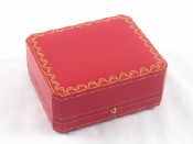 Appraisal: A Cartier watch box approx x x cm