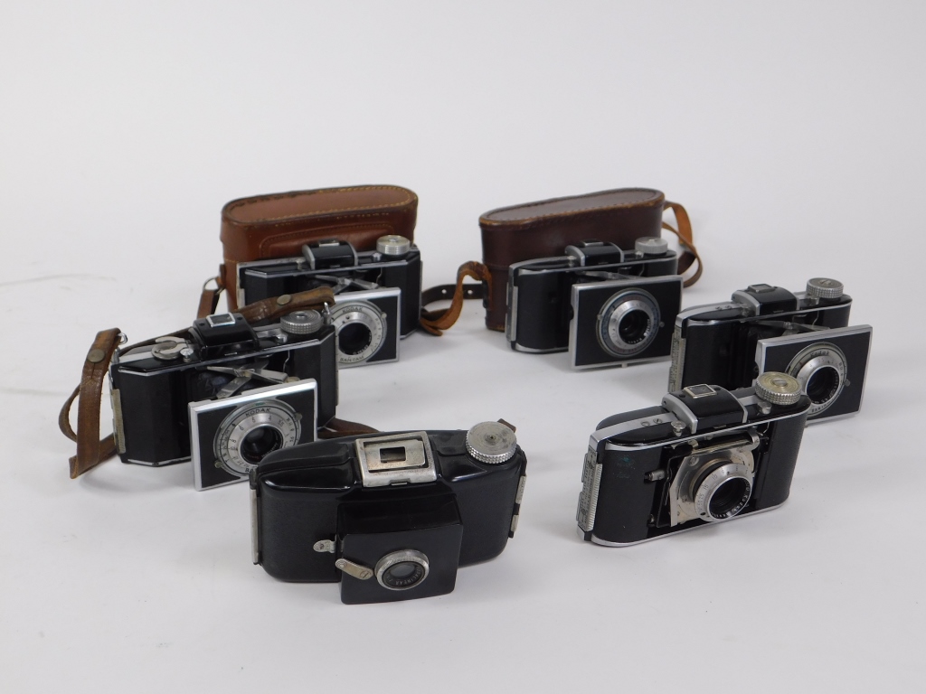 Appraisal: LOT OF KODAK BANTAM FOLDING CAMERAS Lot of Kodak Bantam