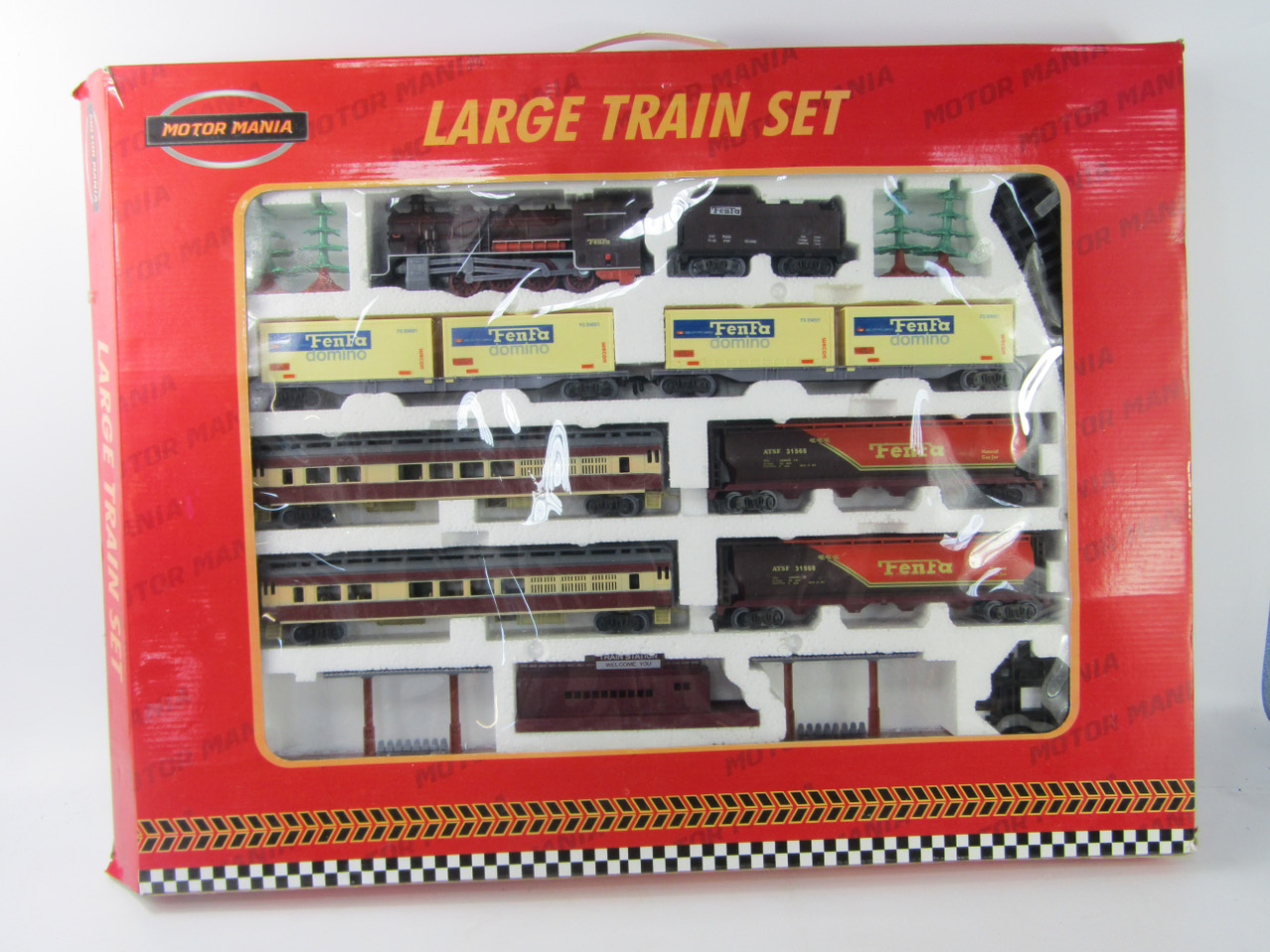 Appraisal: A Motor Manic Large Train set with Fenfa engine tender