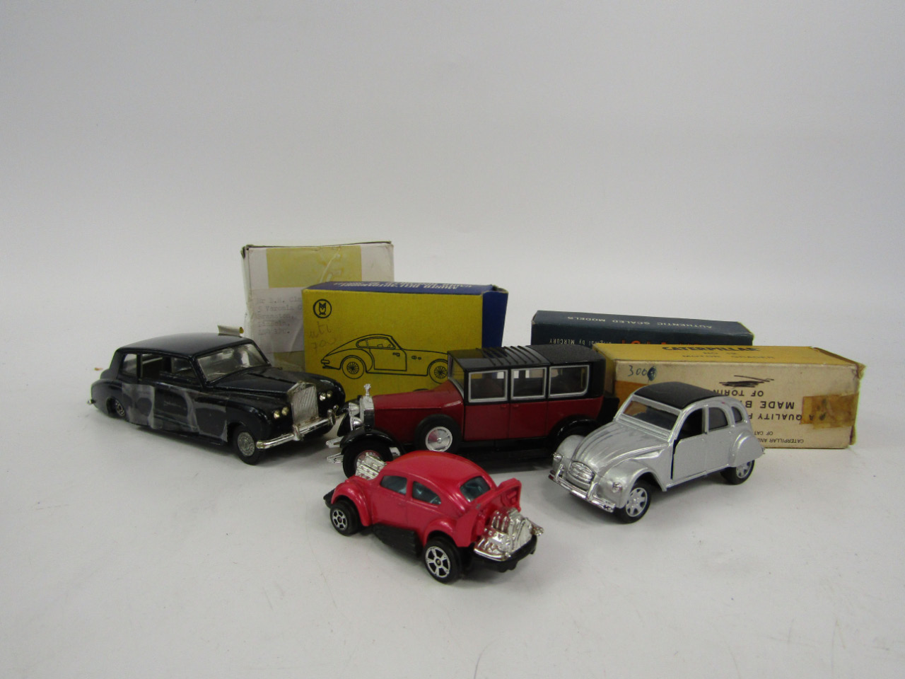 Appraisal: Mercury toys including a Euclid crawler tractor Ford Continental and