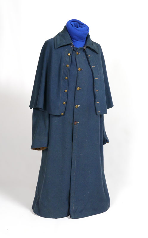 Appraisal: CIVIL WAR UNION ENLISTED MANS GREATCOAT Blue wool great coat