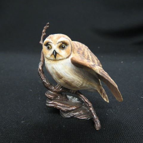 Appraisal: Boehm Porcelain Bronze Figurine of an Owl excellent