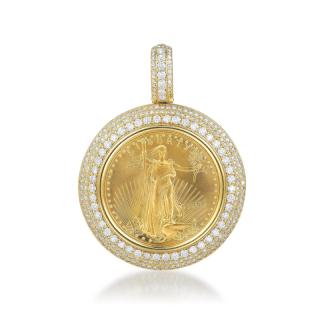 Appraisal: A US Liberty Featuring a one-ounce fine gold coin dated