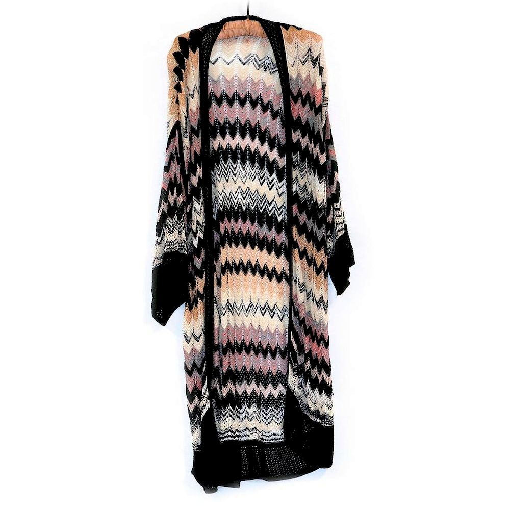 Appraisal: Missoni Multi-Color Long Knit Sweater Size Items are sold as