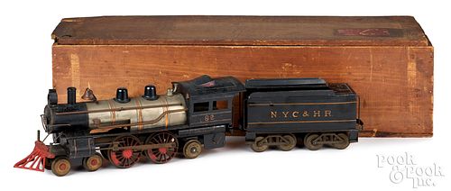 Appraisal: CARLISLE FINCH LOCOMOTIVE AND TENDERCarlisle Finch locomotive and tender -