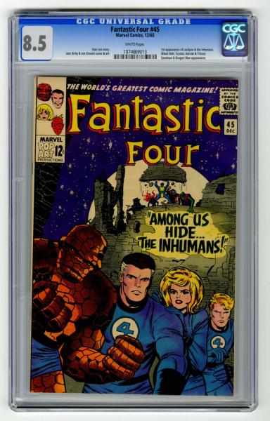 Appraisal: Fantastic Four CGC Marvel Comics Click for full description