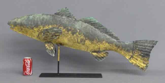 Appraisal: Fish weathervane '' W '' Ht