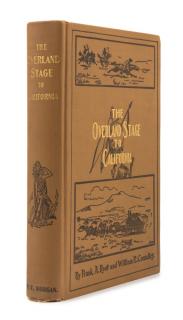 Appraisal: ROOT Frank The Overland Stage to California Topeka FIRST EDITION