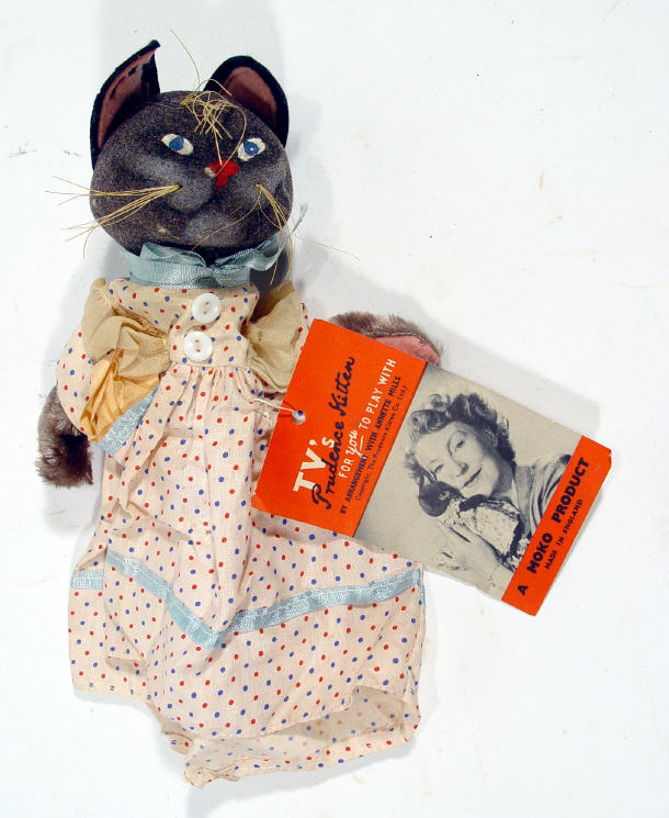 Appraisal: Moko TV Prudence kitten toy with original paper label cm