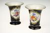 Appraisal: VASES - Pair of early th C Meissen spill vases