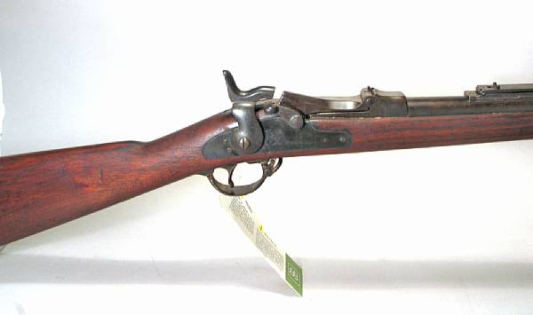 Appraisal: A U S Model Trapdoor Springfield rifle Serial no -