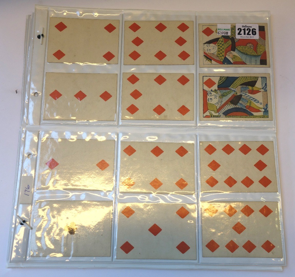 Appraisal: A pack of playing cards by Bancks and Brothers circa