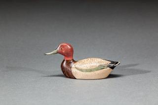 Appraisal: Miniature Canvasback Drake George Boyd - Seabrook NH c A