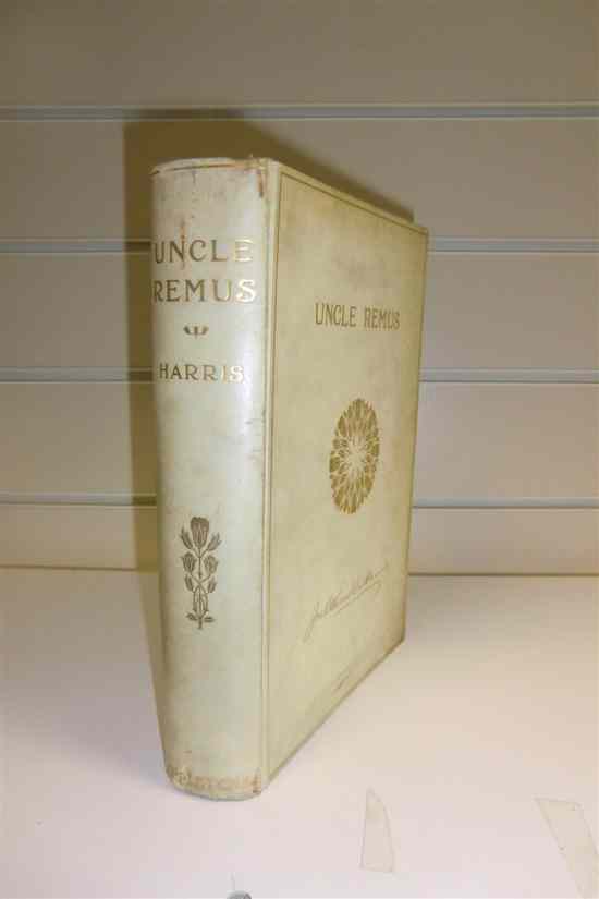 Appraisal: HARRIS J UNCLE REMUS limited edition signed by the author