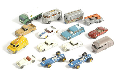 Appraisal: Matchbox Regular Wheel a small mixed group of unboxed vehicles