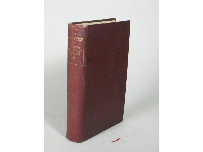 Appraisal: Antique Cambridge Massachusetts Book Gilman Arthur editor The Cambridge of