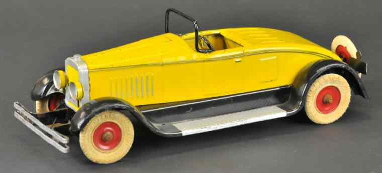 Appraisal: a KINGSBURY ROADSTER NO pressed steel early model with wire