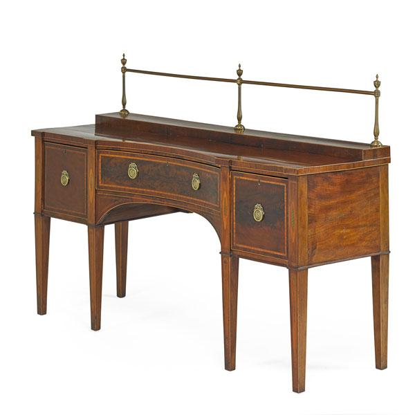 Appraisal: GEORGE III SIDEBOARD Condition Report