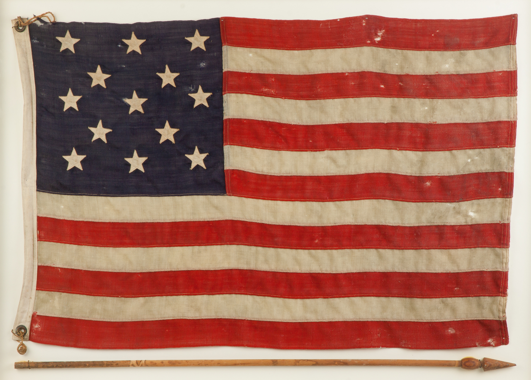 Appraisal: American Star Boat Flag C - Adopted in the 's