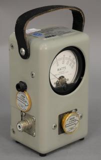 Appraisal: Thruline wattmeter model Thruline wattmeter model