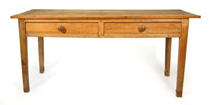 Appraisal: Scrub top pine table th th century