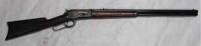 Appraisal: WINCHESTER MODEL LEVER ACTION RIFLE - caliber '' octagonal barrel