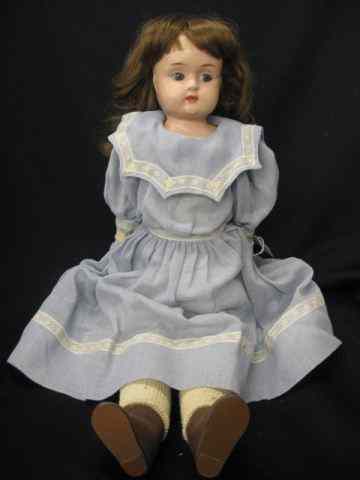 Appraisal: Minirva German Tin Head Doll - '' tall