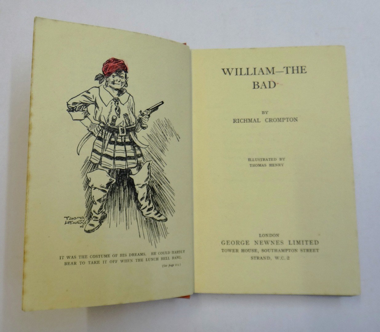 Appraisal: CROMPTON Richmal William -the Bad th impression illus by Thomas