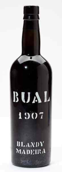 Appraisal: BualBlandy Madeira bottlebnAcquired from the climate-controlled storage of a lifelong