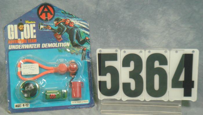 Appraisal: Hasbro GI Joe Adventure Team Underwater Demolition MOC pack Estimate