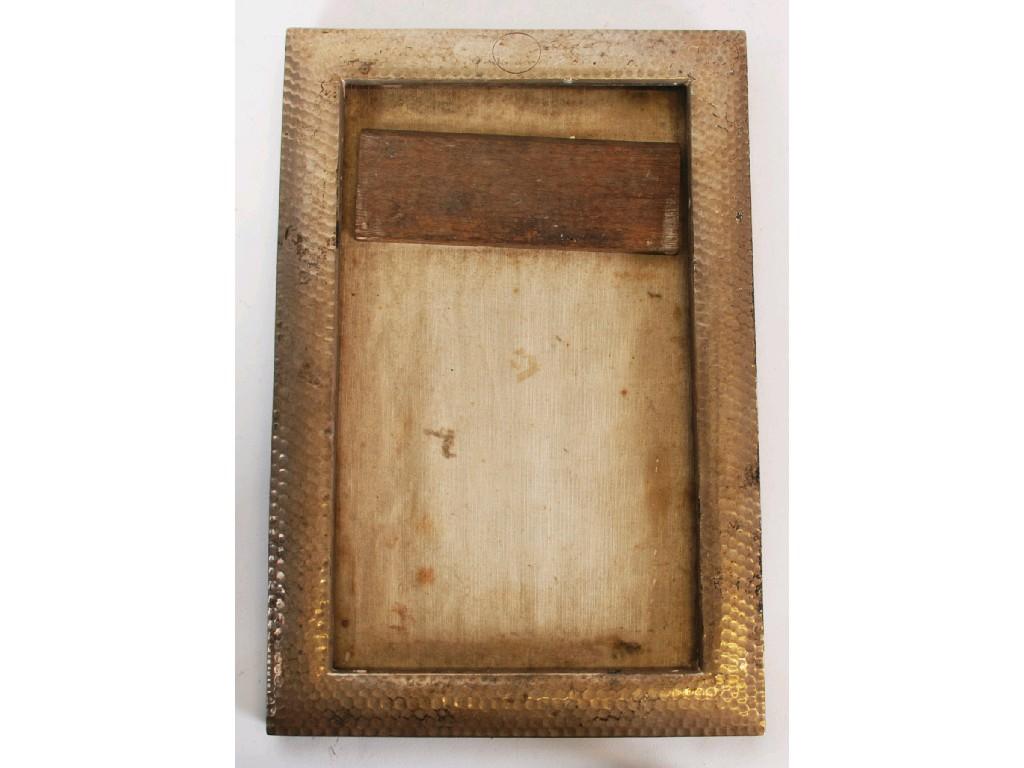 Appraisal: EARLY TH CENTURY PLANISHED SILVER PHOTOGRAPH FRAME oblong in x