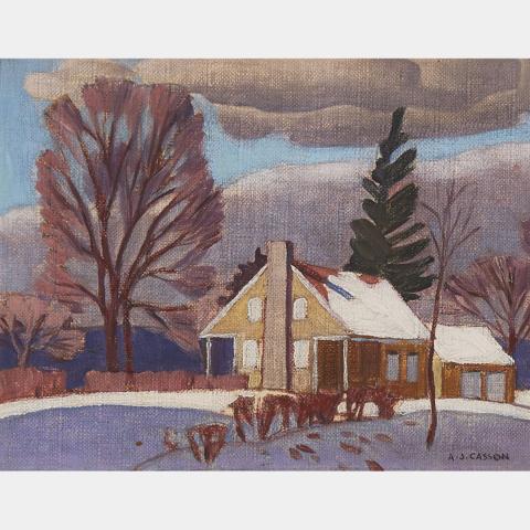 Appraisal: ALFRED JOSEPH CASSON O S A P R C A