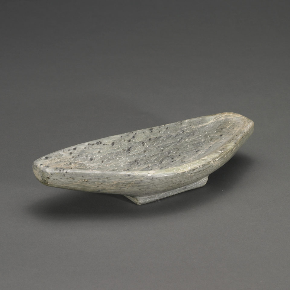 Appraisal: JOSIE PISUKTIE -D E - Iqaluit KUDLIK stone disc number