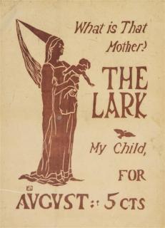 Appraisal: Florence Lundborg American - What is That Mother The Lark