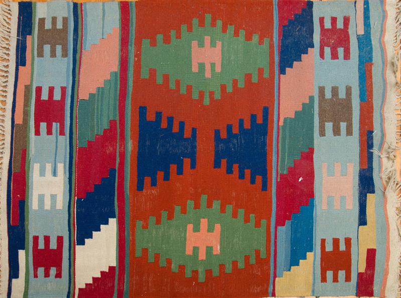 Appraisal: SMALL KILIM RUG ft in x ft in Property of