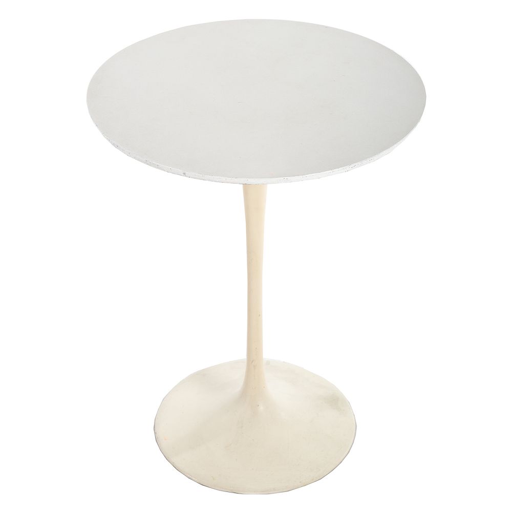 Appraisal: Eero Saarinen for Knoll tulip side table New York NY